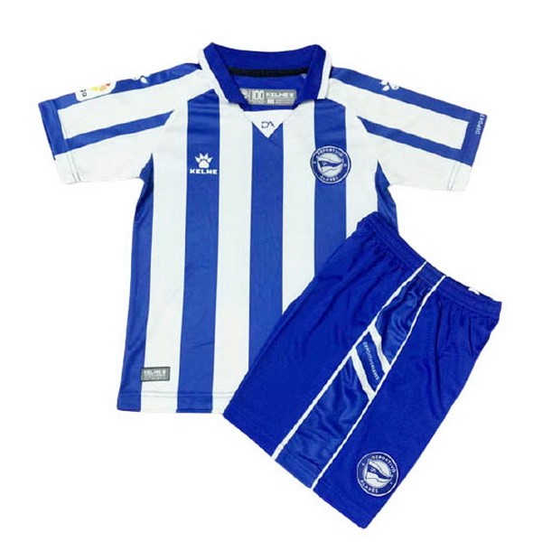 Camiseta Deportivo Alavés 1ª Niños 2020/21 Azul